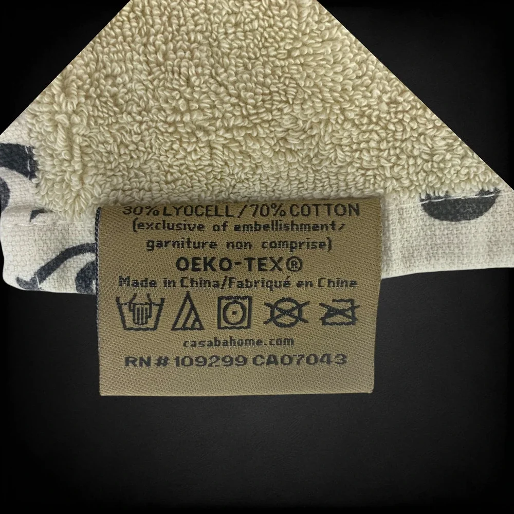 Vintage Y2K Casaba Halloween Kitchen Towel Witchy Occult Bats Potion 26